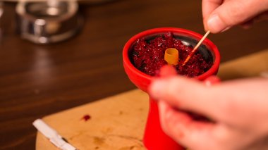 Tütün hazırlama shisha