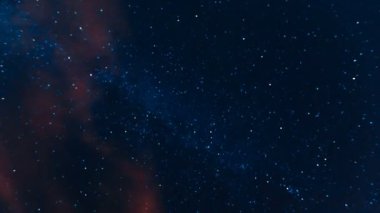 Güzel gece yıldızlı gökyüzü.