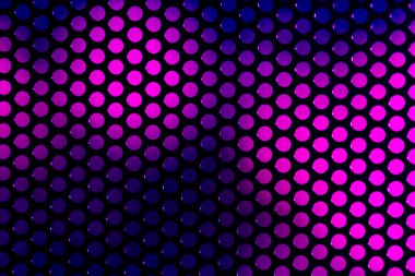 Delikli ızgara. Çok sayıda yuvarlak delikler