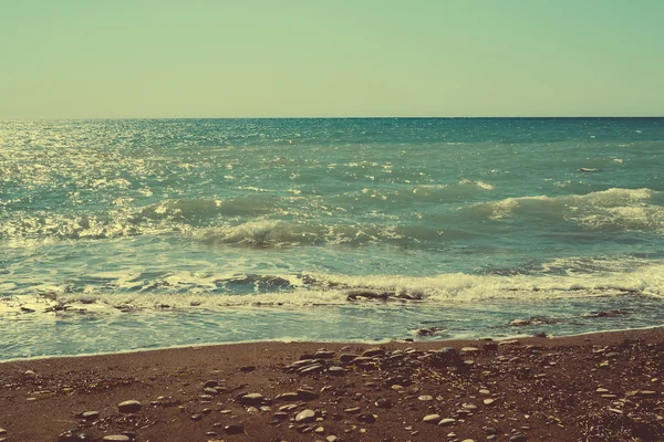 Kamieniste plaże Cypru — Zdjęcie stockowe