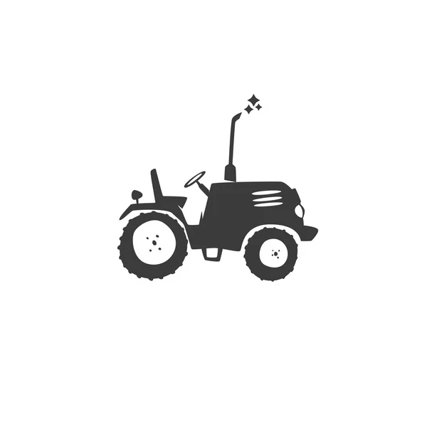 Szórakoztató traktor ikon — Stock Vector