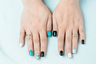 Kadın moda manikür