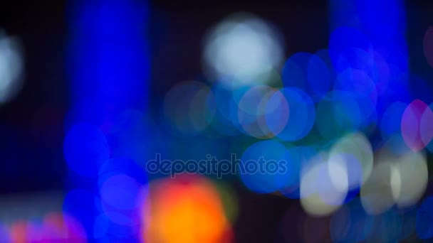 Bokeh abstrait multicolore .