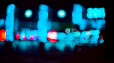 Çok renkli soyut bokeh.