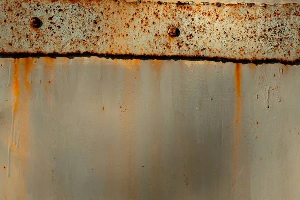 Gekleurde rusty metalen wand structuurpatroon gekleurd. — Stockfoto