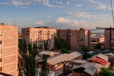 Erivan, Ermenistan eski yüksek binalar