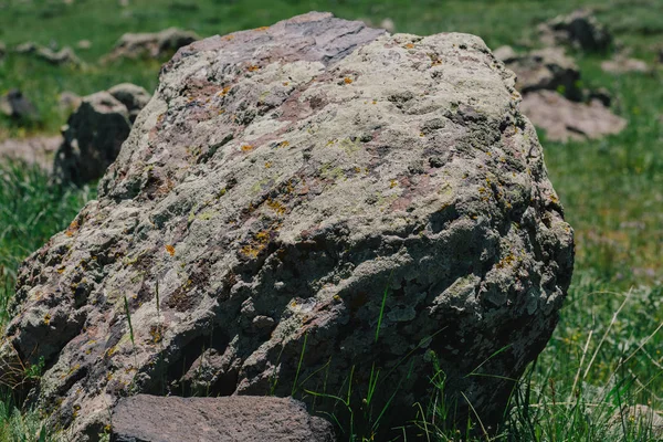 Antiguo primer plano de piedra Armenia — Foto de Stock