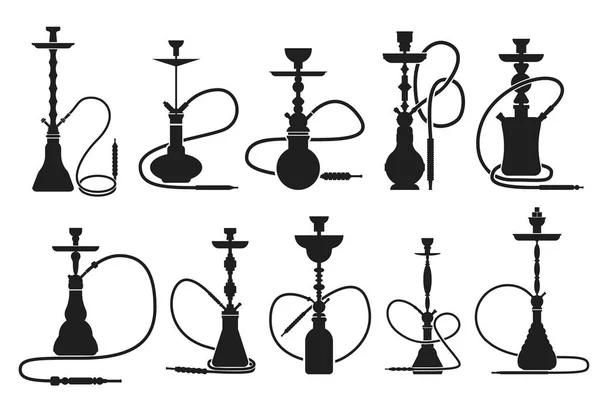 Nargile siluetleri ayarla