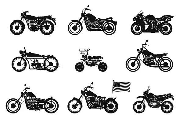 Motocicletas vol. 1. — Vector de stock