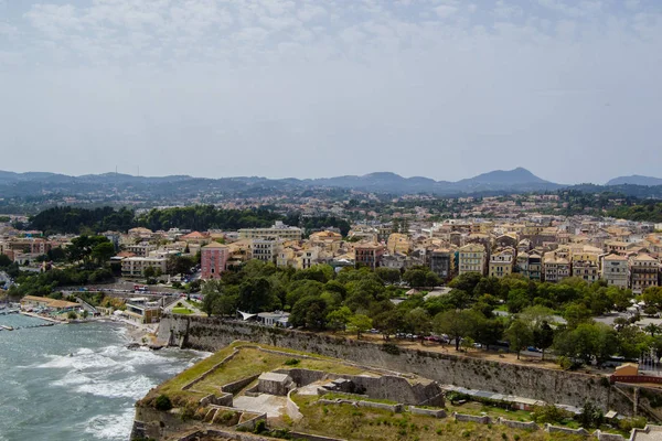 Vue sur la ville de Corfou, Grèce . — Photo