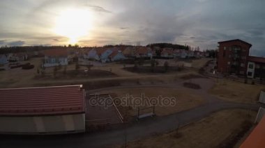 Kerava, Finlandiya, Bahar timelapse video.