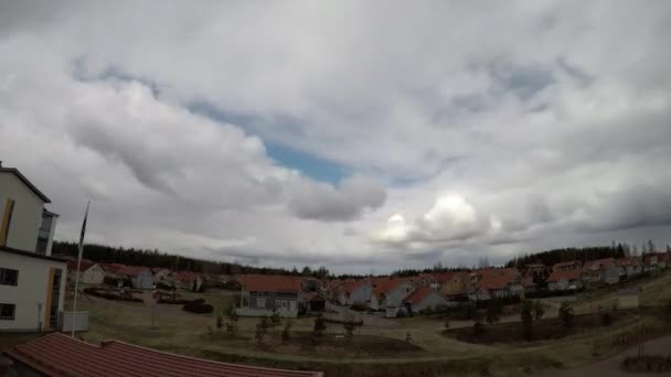 У весняний timelapse відео Kerava, Фінляндія. — стокове відео