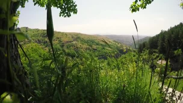 Vallée verte de Khndzoresk, Arménie . — Video