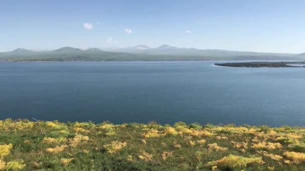 Lake Sevan Armenië — Stockvideo