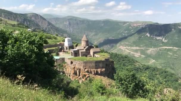 Tatev klášter, Arménie — Stock video