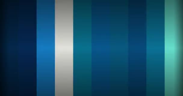 Fondo abstracto con rayas móviles verticales multicolores — Vídeo de stock