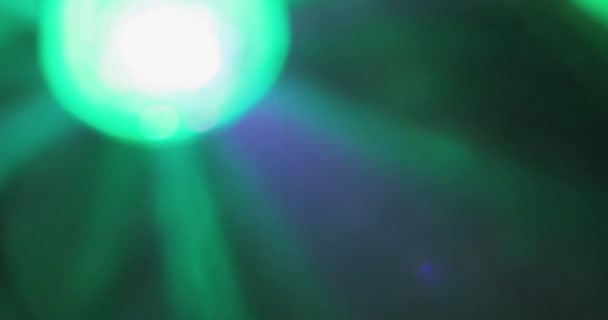 Efek cahaya suara abstraksi berwarna terang — Stok Video