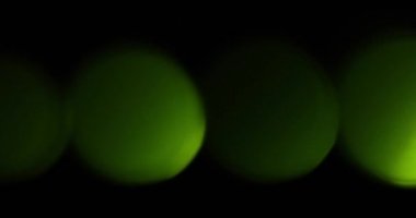 Işık yeşil göstergeler yakın çekim soyut bulanıklık