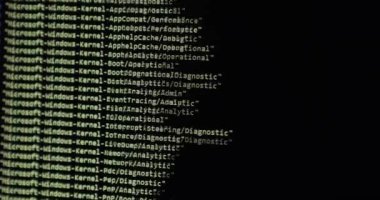 bilgisayar kodu ekranda