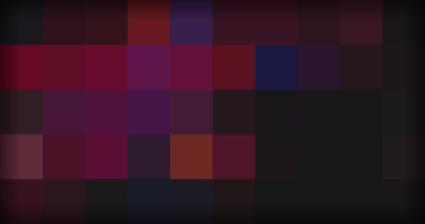 Fundo multicolorido de pixels em movimento — Vídeo de Stock