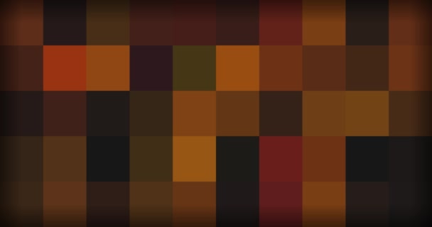 Fond multicolore de pixels en mouvement — Video