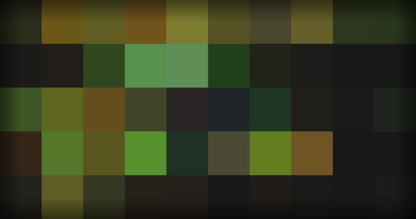 Fundo multicolorido de pixels em movimento — Vídeo de Stock