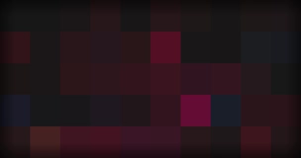 Többszínű háttér a pixel a mozgás — Stock videók