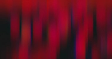 çok renkli parlak ışıkların çarpık ve bulanık hareket