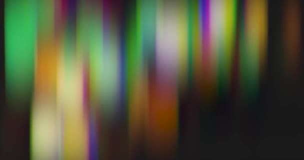 mouvement déformé et flou de lumières lumineuses multicolores 