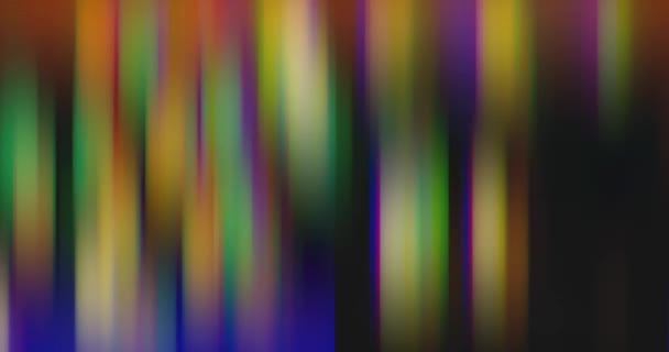 mouvement déformé et flou de lumières lumineuses multicolores 