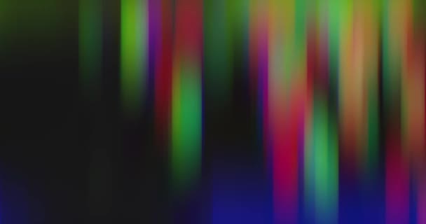 mouvement déformé et flou de lumières lumineuses multicolores 