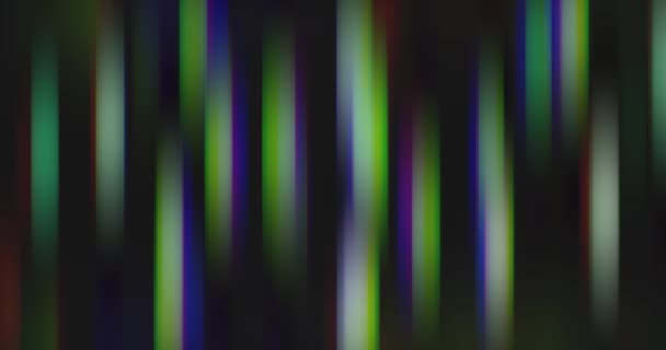 mouvement déformé et flou de lumières lumineuses multicolores 