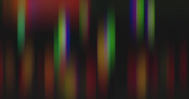 mouvement déformé et flou de lumières lumineuses multicolores 