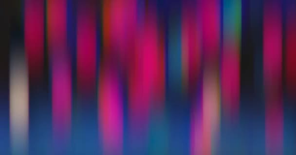 mouvement déformé et flou de lumières lumineuses multicolores 