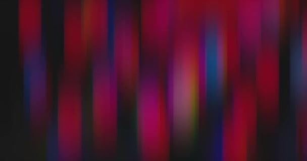 mouvement déformé et flou de lumières lumineuses multicolores 