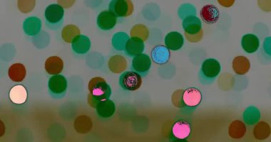 hareket renkli bokeh farklı renkler