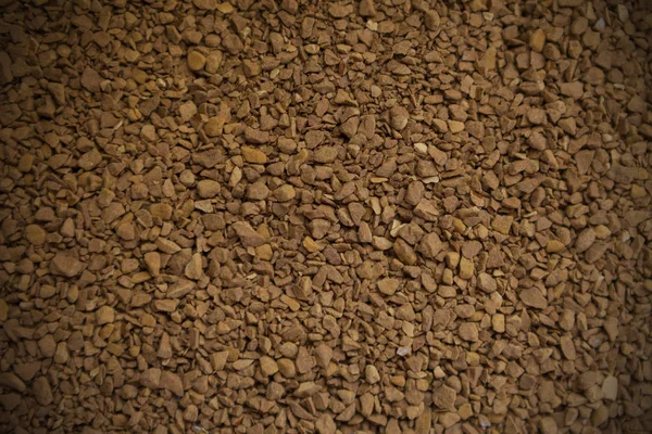 Textura de café instantâneo. Terreno firme . — Fotografia de Stock