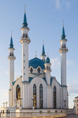 Kazan kremlin Kul-ı Şerif Camii'nde. Tataristan.