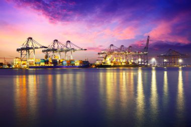 Konteyner Vinç ile yükleme