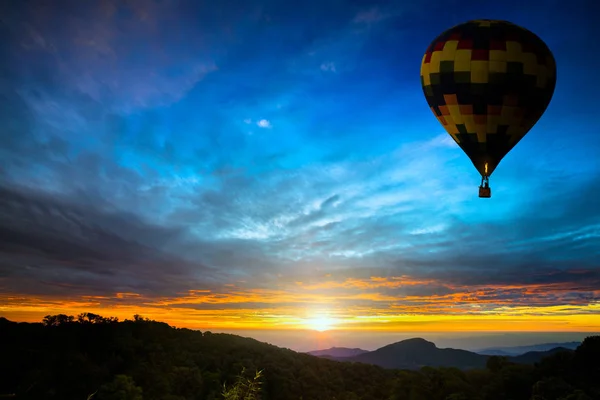 Colorful hot-air balloons — Stock Photo, Image