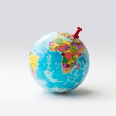 Dünya üzerinde kırmızı PIN