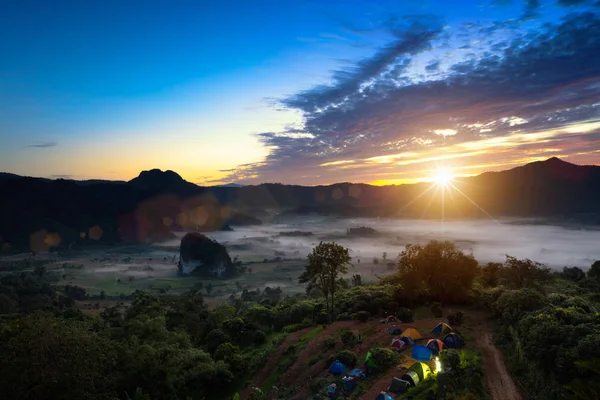 Phu Lanka al amanecer —  Fotos de Stock