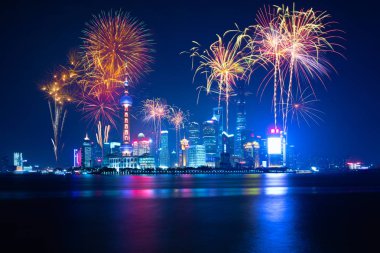 Shanghai şehir scape