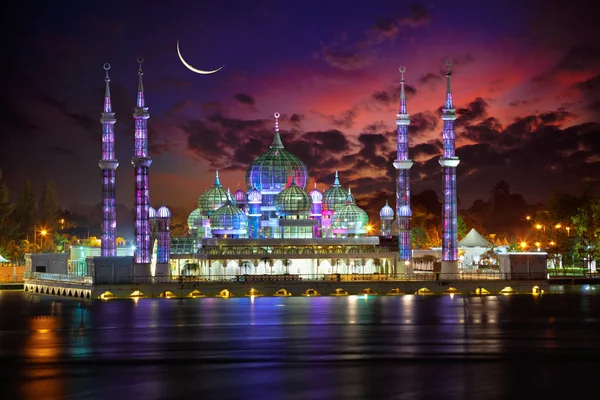 Masjid Kristal (Crystal moskén) — Stockfoto