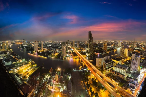 Linha do horizonte da cidade de Bangkok — Fotografia de Stock
