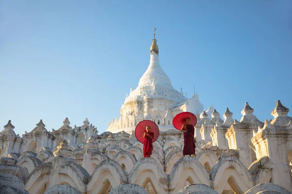 Mingun Pahtodawgyi храму — стокове фото