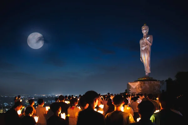 Magha Puja Day — Zdjęcie stockowe