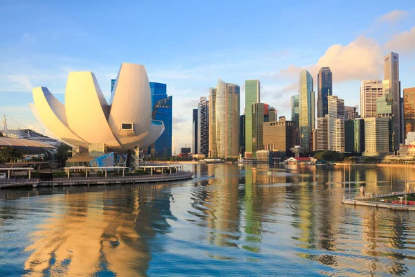 Singapura skyline cidade — Fotografia de Stock