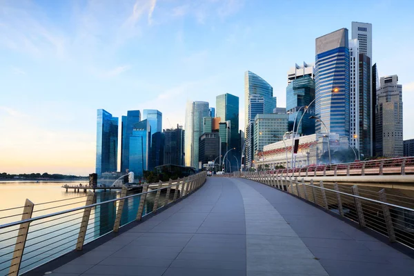 Distrito financeiro central de Singapura — Fotografia de Stock