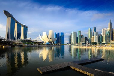 Singapore city skyline  clipart